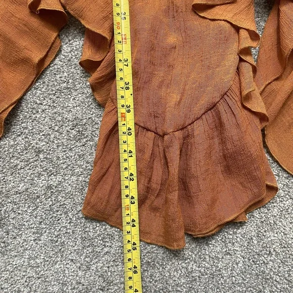 Charming Kids Dress in Warm Brown - Picture 5 of 10